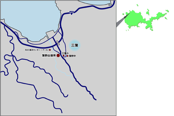 蒲野出張所地図