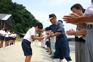 子ども農山漁村交流プロジェクトお別れ式の様子の画像4