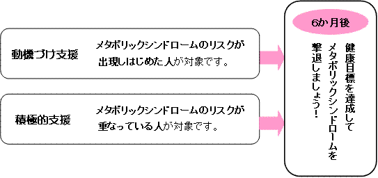 特定保健指導を受ける（対象者のみ実施）の画像